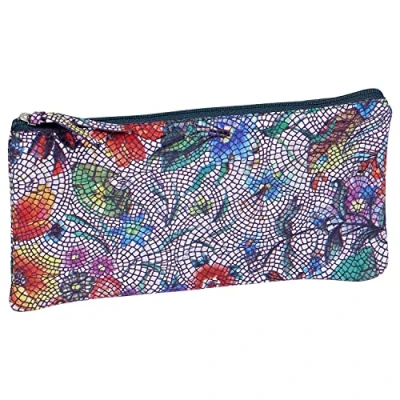 Imagen de Clairefontaine 410030C Estuche Slim Kleo Pathra 19,5 x 2,5 4 cm, piel de cordero, bronce
