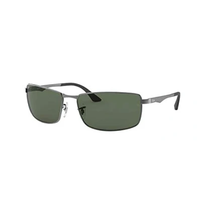Imagen de Ray ban Mod. 3498 Gafas de sol para hombre, color gris (gunmetal/green), talla 64