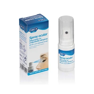 Imagen de Care Plus Spray Ocular alivio para ojos irritados, secos y rojos 0,3% Hialuronato de socio Adyuvante en conjuntivitis alérgicas 10ml
