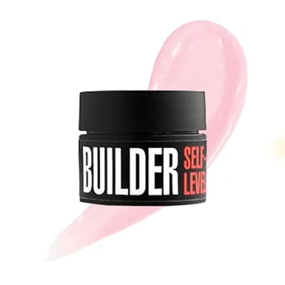 Imagen de Kodi Professional Gel Constructor para uñas Builder Self Level Pink Shiny Modelado de UV LED Esmaltes Semipermanentes Nude Rosa Brilliante 13 ml