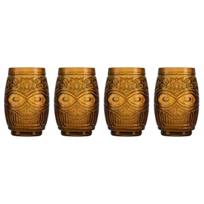 Imagen de Topkapi Tiki Mahana Juego de vasos cóctel Bar Serie, 490 ml, XL (dorado)