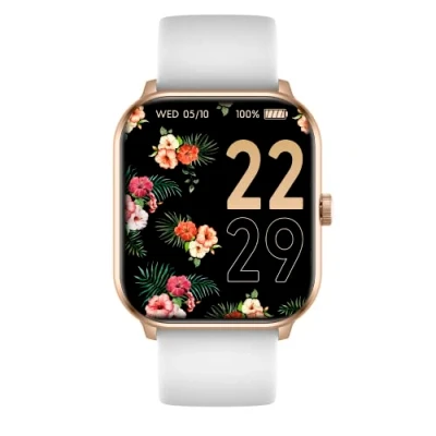 Imagen de ICE Watch smart Rose gold White Smartwatch rosa oro para Mujer con Correa de silicona 021413 (1,85&quot;)
