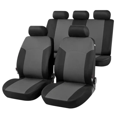 Imagen de WALSER Portland 13413 Cubreasiento negro/gris Poliéster delante y detrás FORD: MONDEO 5, 3 Kombi, FIAT: Panda II Hatchback, Sedici norauto,