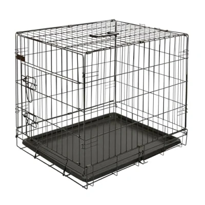 Imagen de Jaula para Transporte, Plegable, Negro, 63 x 48 57 cm, 1 Puerta