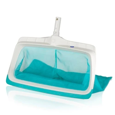 Imagen de Gre 40032N Red Recogehojas para Fondo de Piscina, Color Azul, 44 x 41 3 cm