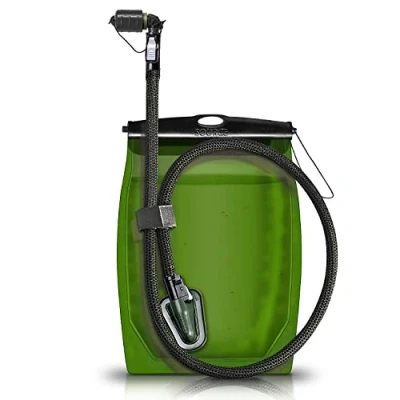 Imagen de Source Kangaroo Collapsible Canteen Bolsa de hidratación, Hombre, Negro, 1 l