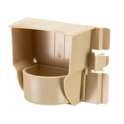 Imagen de Ferplast 84527711 Futternapf Brava 4 für Vögel, Maße: 16.5 x 9.5 14 cm, weiß