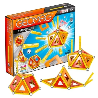 Imagen de Geomag Classic Panels Juego de Construcción Educativo, 50 Piezas (461), Multicolor