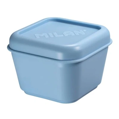 Imagen de RECIPIENTE PARA ALIMENTOS CUADRADO 0,33L SERIE 1918, AZUL CLARO MILAN