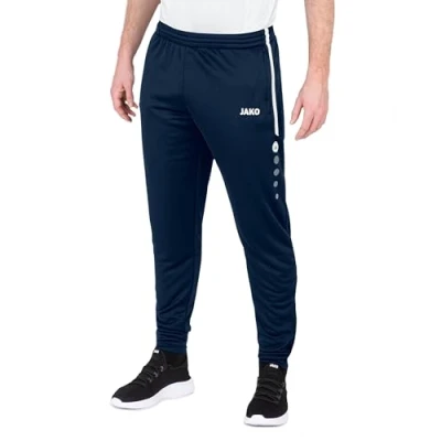 Imagen de Jako Trainingshose Active Chandal infantil, multicolor azul marino y blanco, 152 cm (12 years UK)