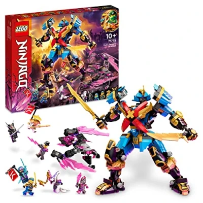 Imagen de LEGO 71775 Ninjago Meca Samurái X de NYA, Figura Acción para Construir, Serie TV Crystallized, Robot Juguete, Niños, Reyes Magos