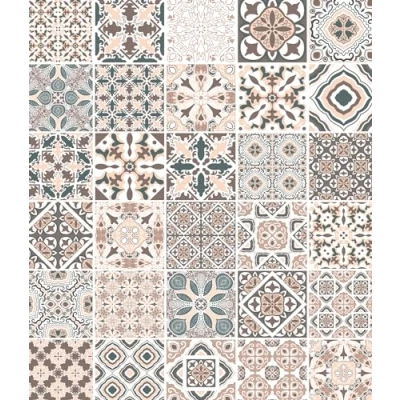 Imagen de WENKO Pared posterior de vidrio Azulejos 60 x 70 cm Protector contra salpicaduras Multicolor
