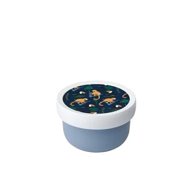 Imagen de Mepal Cajita para fruta Campus Snack box niños Apto lavavajillas y microondas Sin BPA 300 ml Jungle