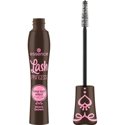 Imagen de Essence Cosmetics Máscara De Pestañas Con Efecto Artificiales Lash Princess Marrón Negro, Dar Volumen, Artificiales, Definir, Alargar, 12 ml