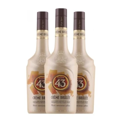 Imagen de Crema de Licor 43 Créme Brûlée 70 cl (Caja 3 Botellas cl)