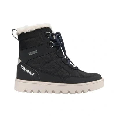 Imagen de Viking Fleek WARM GTX ZIP Unisex Botas con cordones para niños, Talla: 37, Black Zapatos