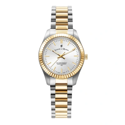 Imagen de Jacques du Manoir Mujeres Reloj Plata/Oro/Multicolor JWL03905