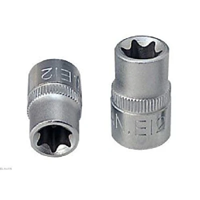 Imagen de KS TOOLS 911.4344 Piezas insertables de llave cubo DIN3120, ISO1174 E18 Acero cromo vanadio Perfil en E, Torx exterior moleteado