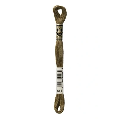 Imagen de DMC Hilo Mouliné®100% algodón Apto para todas las técnicas y todos los soportes, ideal punto de cruz Ovillos 8 m 6 hebras, disponible en 500 colores