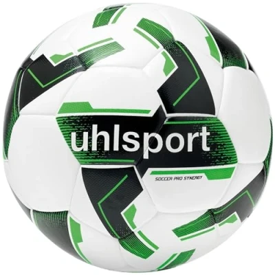 Imagen de uhlsport Soccer Pro Synergy Balón de Partido y Entrenamiento fútbol Pelotas (4 Unidades), Color Blanco, Negro Rojo