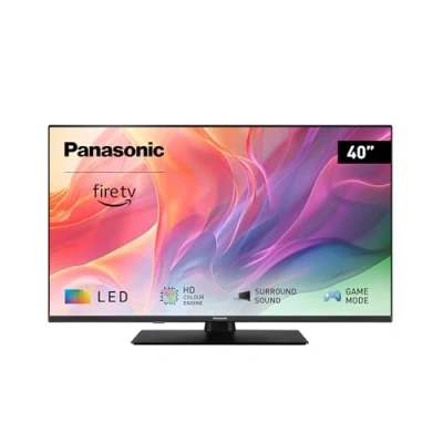 Imagen de Panasonic TV 40S55AEZ, S55 Series 40 Pulgadas Full HD LED Smart TV, 2024, Fire Colour Engine, HDR, Alexa Control De Voz, Modo Juego, Reproductor Multimedia, Experiencia Visual Excepcional