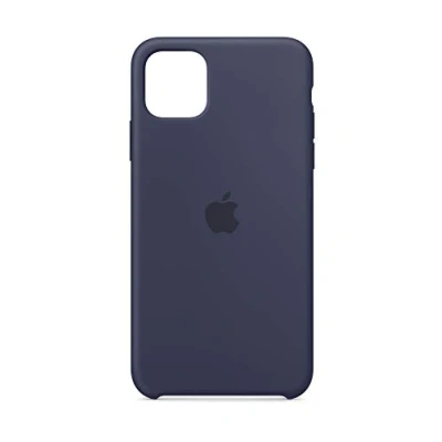 Imagen de Funda De Silicona Apple Azul Noche Para Iphone 11 Pro Max