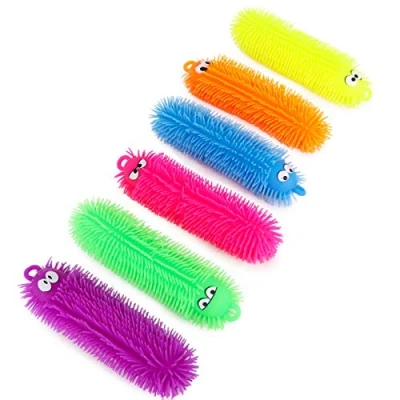 Imagen de Toyland® 32 cm (12 pulgadas) Caterpillar 1 color seleccionado al azar