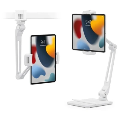 Imagen de Twelve South Hover Bar Duo Mount Desk/Clamp Foldable Stand White