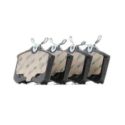 Imagen de JURID 573032J Juego de pastillas freno no preparado para indicador desgaste con accesorios CITROËN: C2 Hatchback, Xsara Picasso, C4 II Hatchback