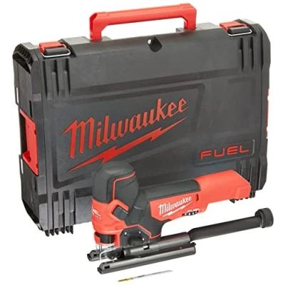 Imagen de Milwaukee M18 FBJS 0X M18FBJS 18V Cuerpo de rompecabezas agarre combustible sin escobillas Solo 4933464799, Rojo