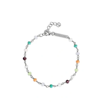 Imagen de Singularu Pulsera Pulsera, Mujer, Talla: One Size, Plata y cristales de colores