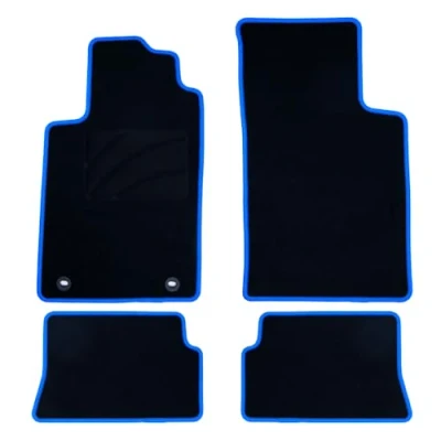 Imagen de OCC DESIGN Alfombra A Medida Megane I Cabrio (1997 2003) 5PZ Ribete Azul