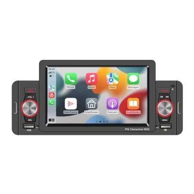 Imagen de Car MP5 player PNI Clementine 9555 1DIN display 5 inch 4 x 50W, Bluetooth, FM radio, Carplay, RDS function