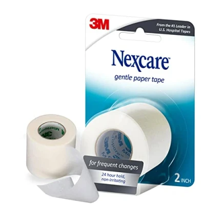 Imagen de Nexcare Gentle Paper First Aid Tape, 2 Inches X 10 Yards, 0.2 Pound by