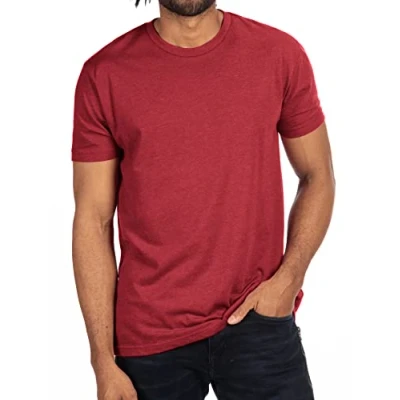 Imagen de Camiseta Next Level para hombre Cvc Crew, Black rojo Cardinal XX Large