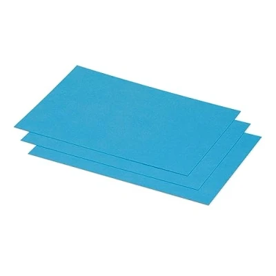 Imagen de Clairefontaine 1622C Un paquet de 25 cartes Pollen 15,8x22,2 cm 210g, Bleu turquoise