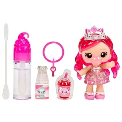 Imagen de YUMMILAND Lipgloss Doll Bianca Bubblegum Muñeca Perfumada con Kit de Brillo Labios DIY Adecuado para Niñas y Niños Mayores 4 Años