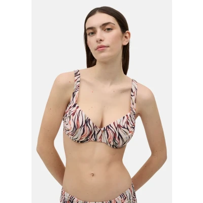 Imagen de Ysabel Mora Top Bikini Reductor Estampado COPA C de bikini, Mujer, Talla: 95C, Beige