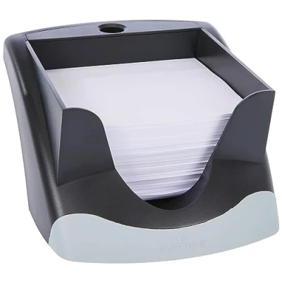 Imagen de Durable 771401 Caja de notas notas, 1 pieza, negra
