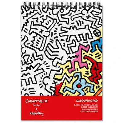 Imagen de Keith Haring Bloc de colorear A5, edición especial