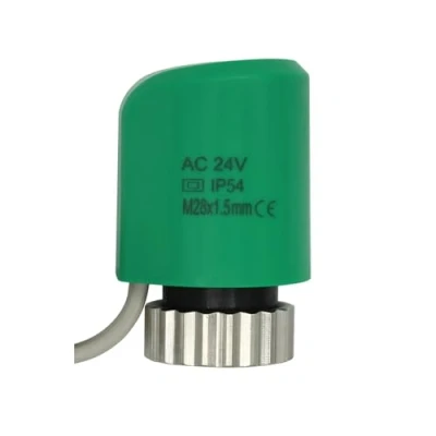 Imagen de HWEIH Actuador térmico eléctrico cerrado normalmente abierto, 24v, 230v, NO NC, for sistema de calefacción por suelo radiante múltiple, válvula radiador M28X1.5(230V NC M28)