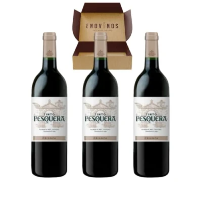 Imagen de Vino Tinto Pesquera Crianza 3 x Botella 75 cl Ribera del Duero Envío 24H Mejor Selección ENOVINOS