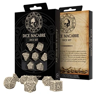Imagen de Q Workshop DMR3G Dice Macabre Set (7)