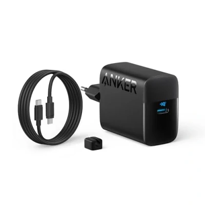 Imagen de Anker Cargador Superrápido USB C de 45 W, con Cable Compatible Carga Rápida PPS para Samsung Galaxy S24 Ultra/S24/S23+/S23/S22/Note20, iPhone 16, Pixel y más (con 1 1,5 m)