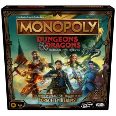 Imagen de Hasbro Monopoly Dungeons and Dragons Movie, Multicolor (F6219105)