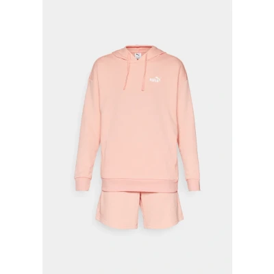 Imagen de PUMA Short Hooded Relaxed Sweat Suit 7&quot; TR op, Trajes de punto Mujer, Pink Fruit,