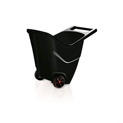 Imagen de Carro de jardin Prosperplast &quot;Load &amp; Go&quot; 85 L en color negro 97,9 x 59,5 68,9 cm