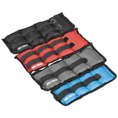 Imagen de Gorilla Sports 10000551 Need to be reviewed de muñeca(de 1 a 1,4 kg, 2 4 0,5 Total), Talla FR: kg/2 x 1,0
