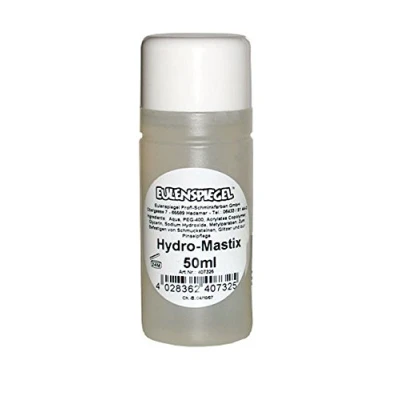 Imagen de Eulenspiegel 407325 Hydro Mastix, pegamento profesional para escenarios, 50 ml, teatro, Halloween, carnaval, fiesta temática