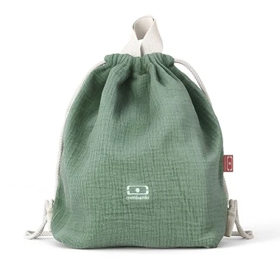 Imagen de monbento MB Buddy Verde Mochila niño e niña Almuerzo Bolsa para Transportar Comidas y/o Meriendas Ideal la Escuela/el Parque